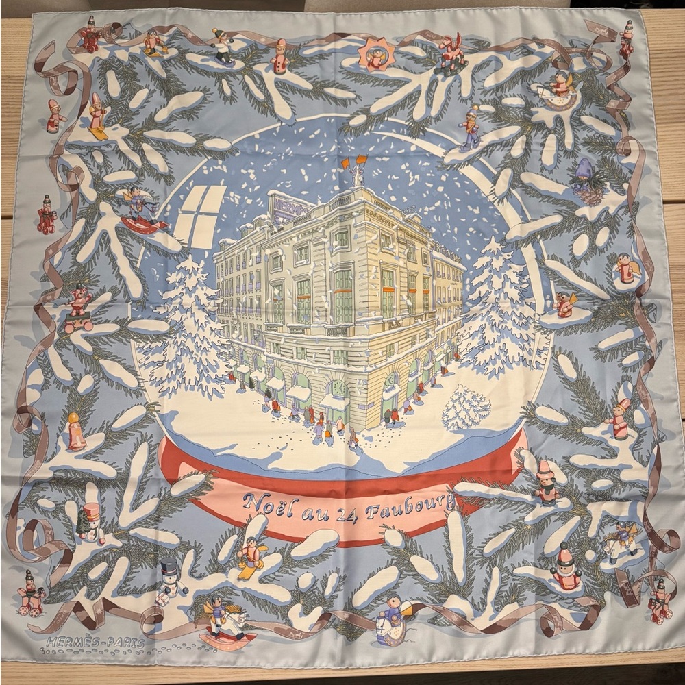 Hermès Silk Scarf